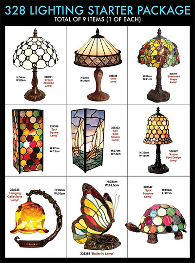 Tiffany Lamp Starter collection